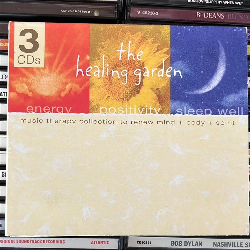 The Healing Garden Music Therapy Collection 3 CD Set EXC